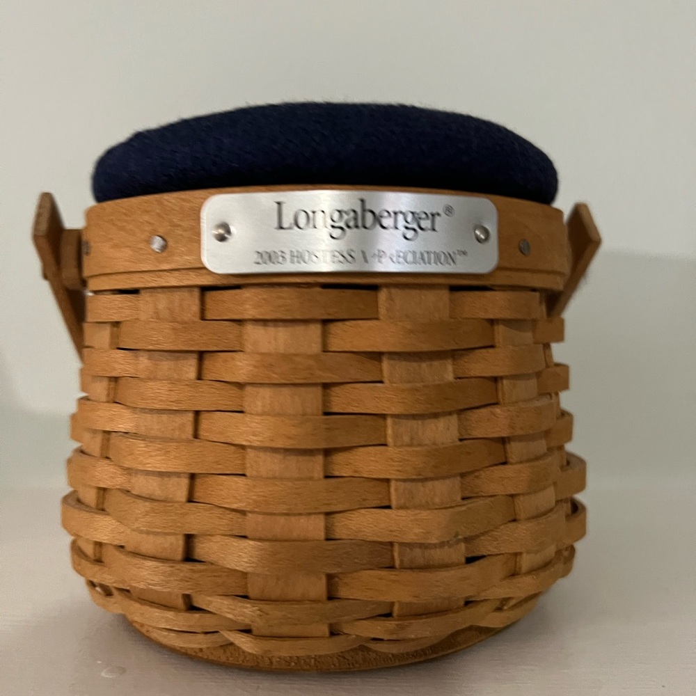 HP 🥳 2003 Longaberger Hostess Appreciation Basket 🧺